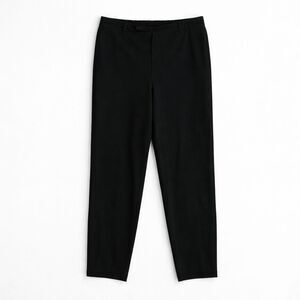 Eileen Fisher Pants Size XL Black Pull On Elastic Waist System Stretch Classic